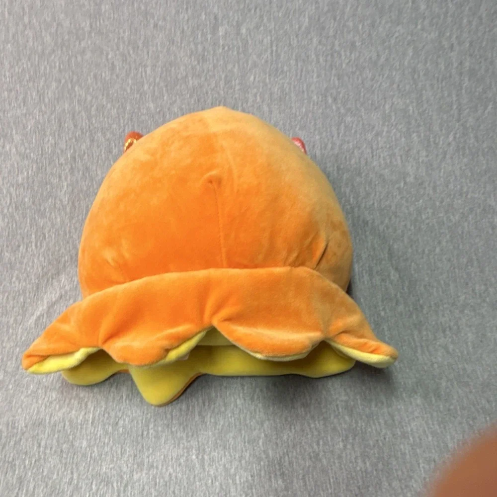 Squishmallows Orange Yellow Plush Stuffed Animal with Cat Ears
